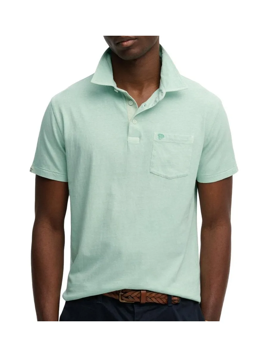 Polo Vert Homme Superdry Classic 2