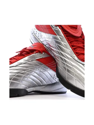 Baskets Noires/Rouges/Argent Homme Puma Goalgetter 7