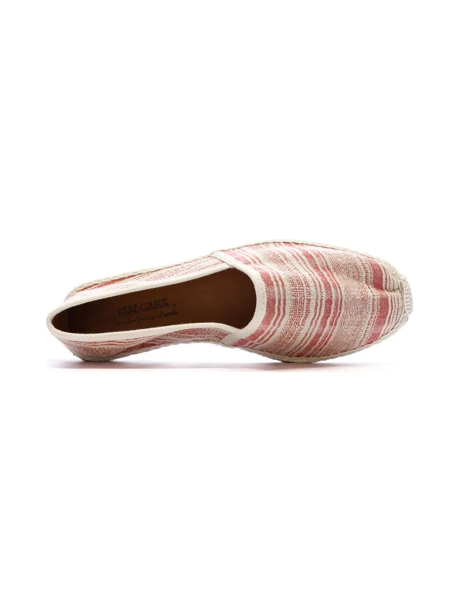 Espadrilles Rouges Homme Pare Gabia Azkar 5