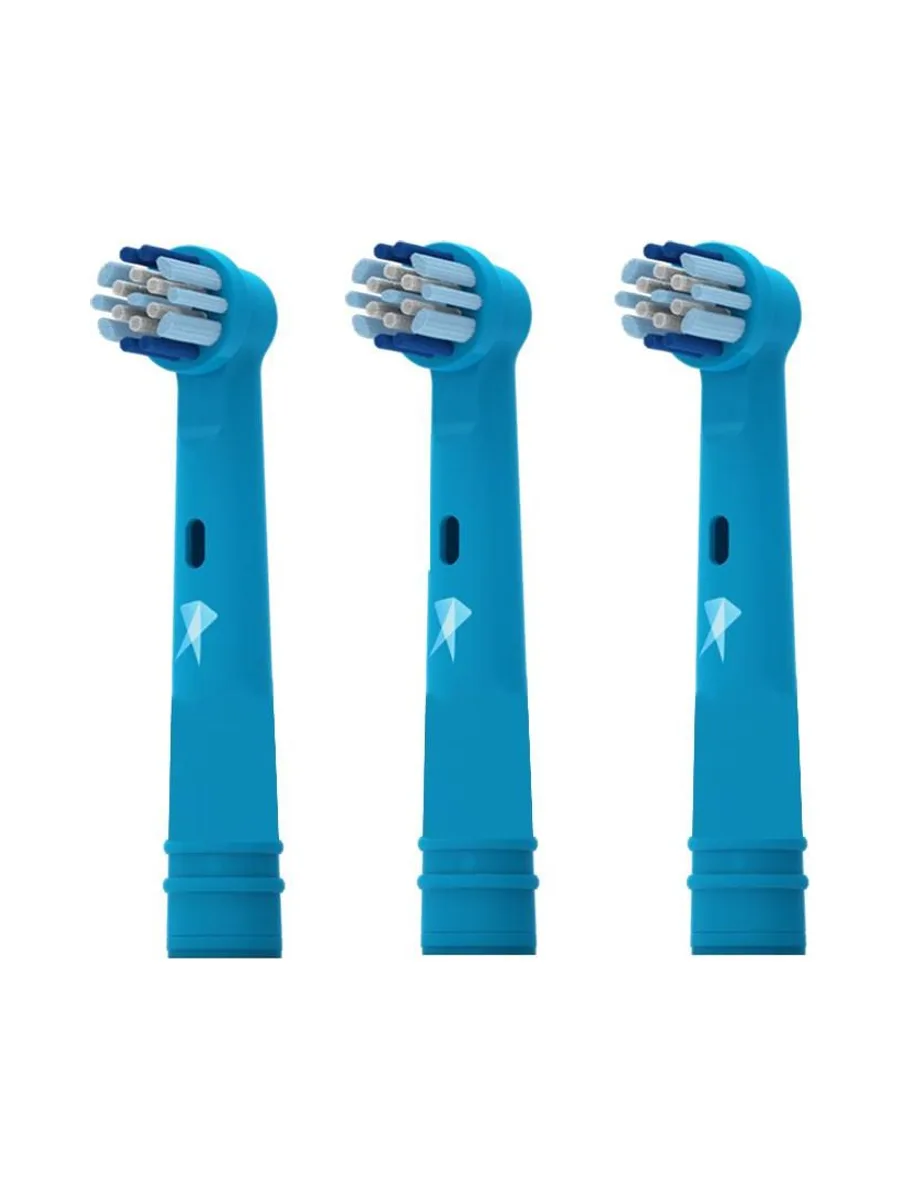 x3 Brossettes de Rechange Rotative Prodental Healthy Kids Logan The Shark 2