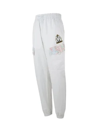 OM Jogging Blanc Homme Puma OM x Africa Woven 1