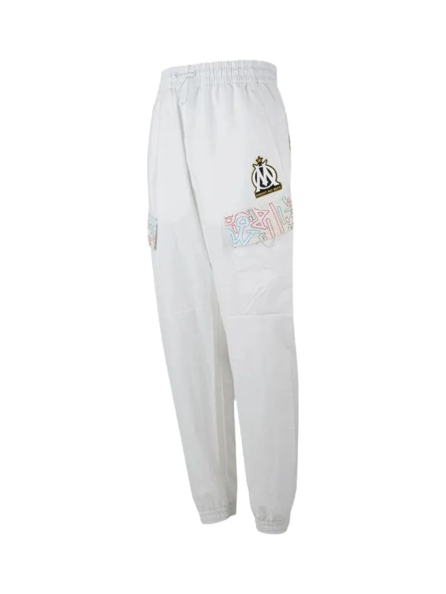 OM Jogging Blanc Homme Puma OM x Africa Woven 2