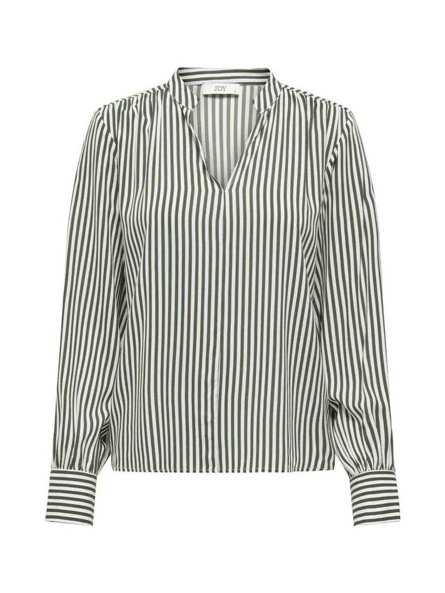 Blouse Blanche/Kaki Femme JDY Laurel 2