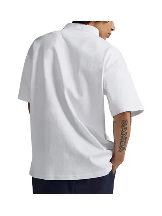 T-Shirt Blanc Homme Converse Branded 2