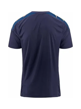 Maillot de Sport Marine/Jaune Junior Kappa Gianto 2
