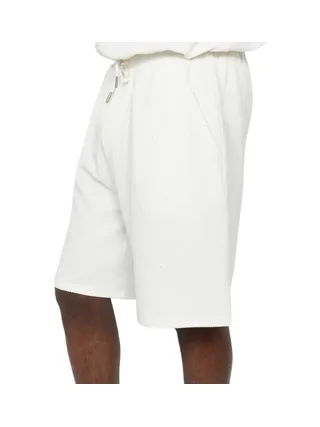 Short Blanc Homme Schott Maille Technique 1