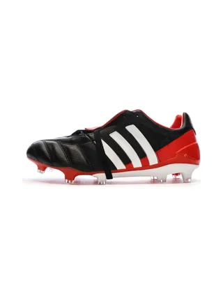 Chaussures de Foot Noir/Rouge Homme Adidas Predator Mania 1