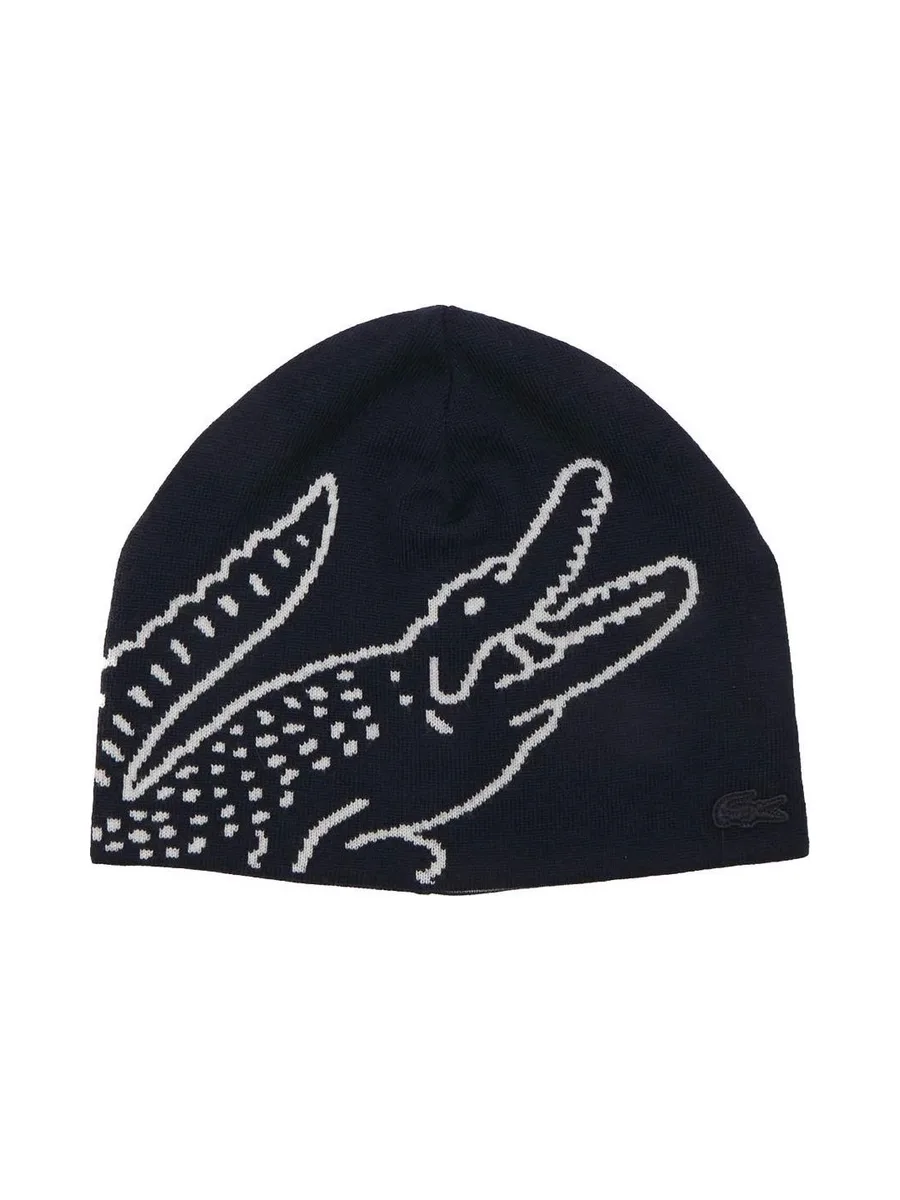 Bonnet Marine Homme Lacoste Broderie 1