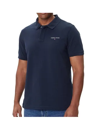 Polo Marine Homme Tommy Hilfiger Reg Linear 1