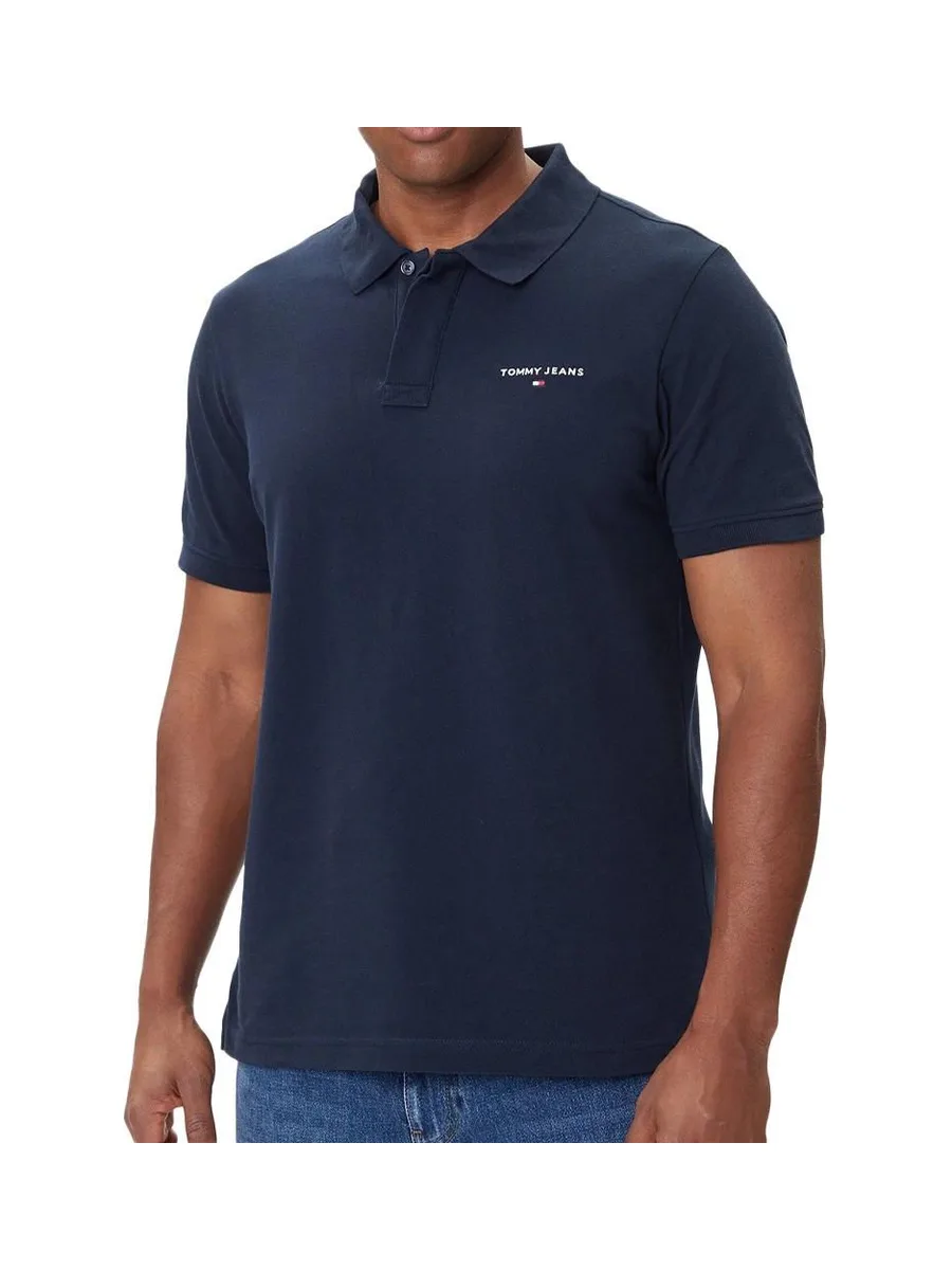 Polo Marine Homme Tommy Hilfiger Reg Linear 2