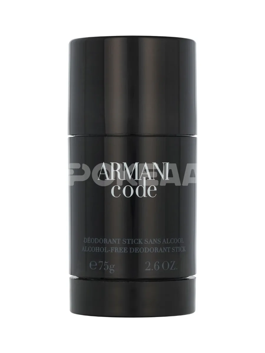 Armani Code Pour Homme Deo Stick 75g - Alcohol-Free 1