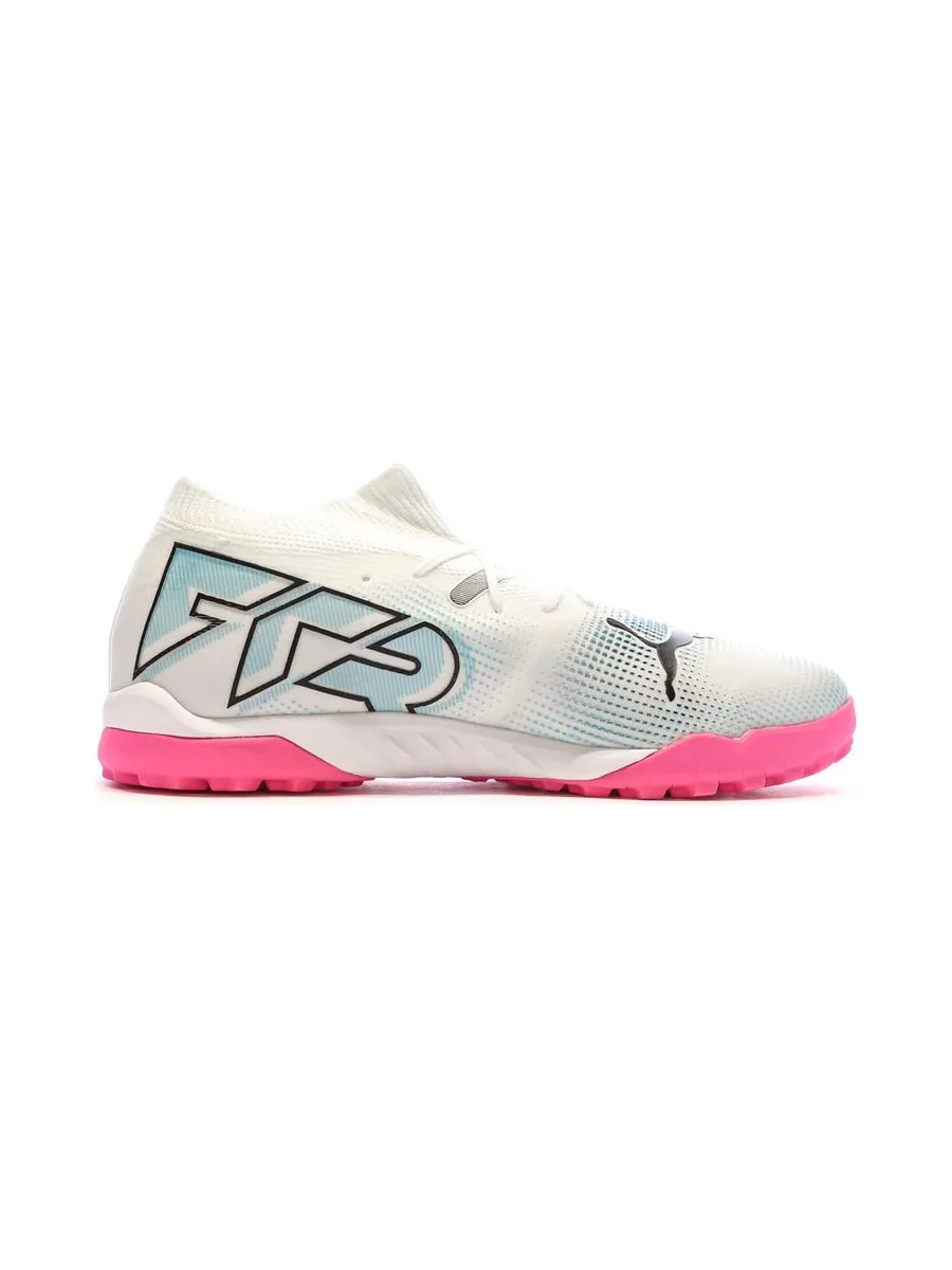 Chaussures de football Blanc/Rose Homme Puma Match Future 7 3