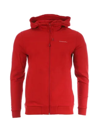 Sweat Zippé Rouge Homme Hungaria Ebeko 1