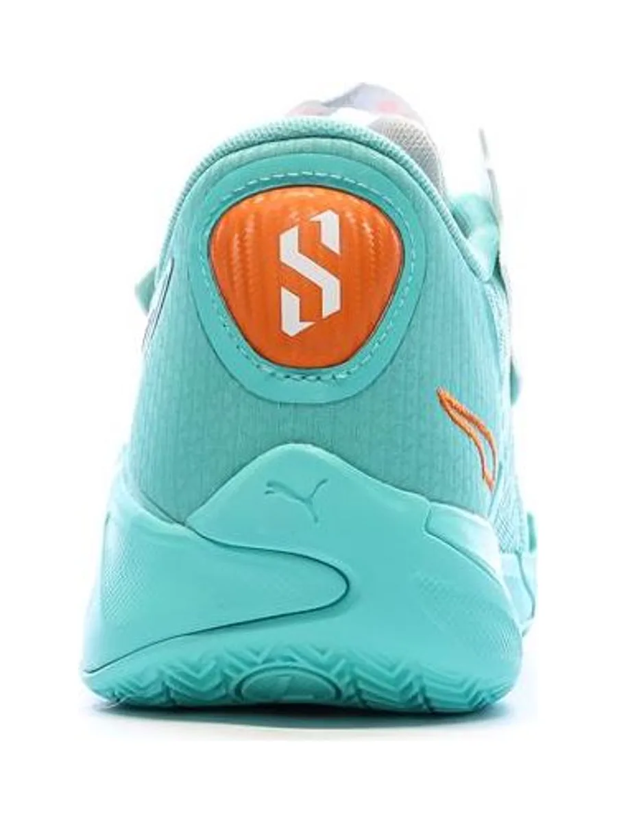 Chaussures de Basketball Turquoise/Blanc Homme Puma Scoot Zeros II Shift 4