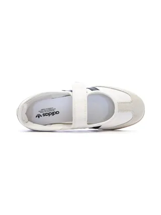 SAMBA JANE Baskets Blanches/Noires Femme Adidas 4