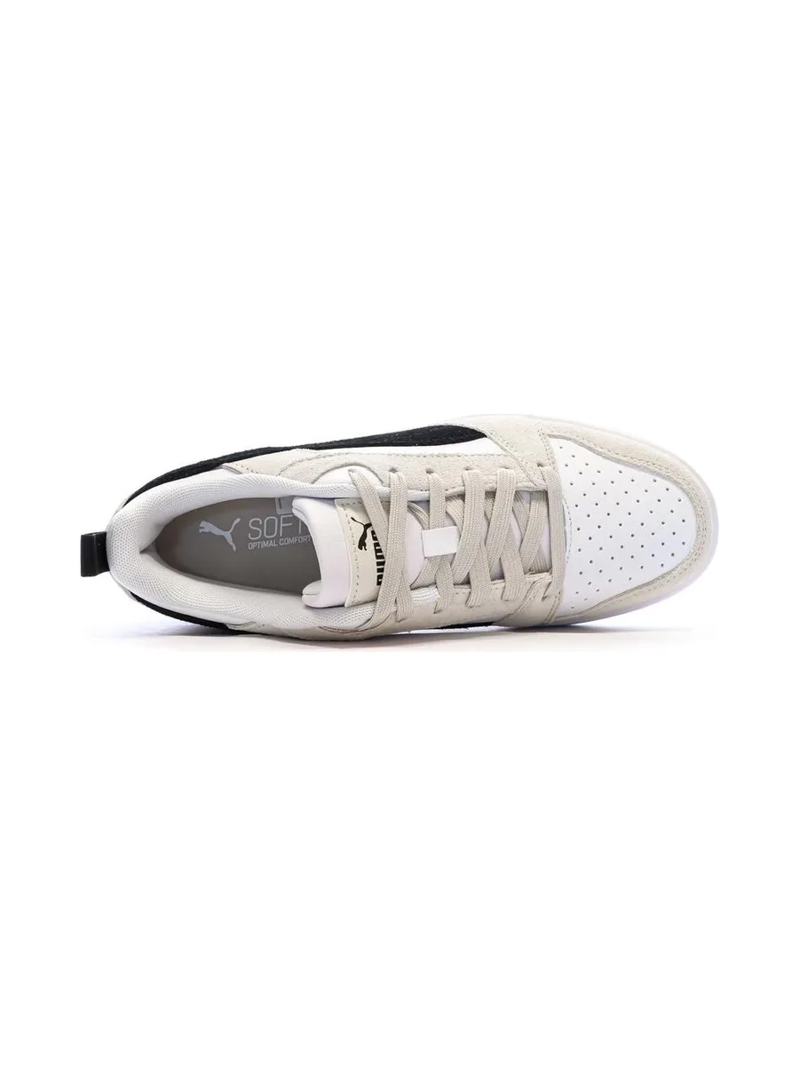 Baskets Blanches/Noires/Beige Mixte Puma Caven 2.0 5