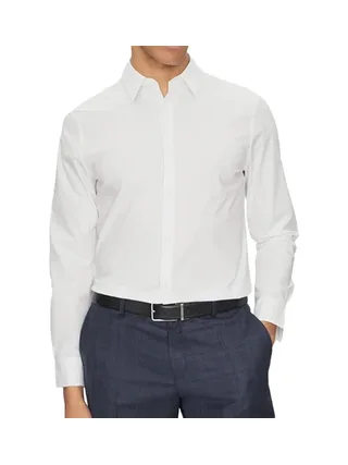 Chemise Blanc Homme Calvin Klein Jeans Solid 1