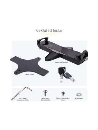VESA Mount Adapter for Tablets Lockable 16