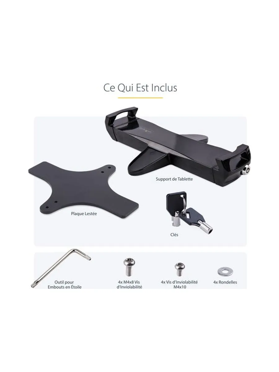 VESA Mount Adapter for Tablets Lockable 16