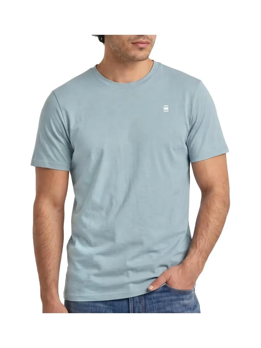 T-shirt Bleu Homme G-Star Raw D25949 DGR 2