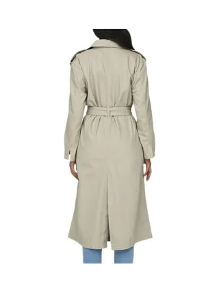 Manteau Beige Femme Only Manila Washed 2