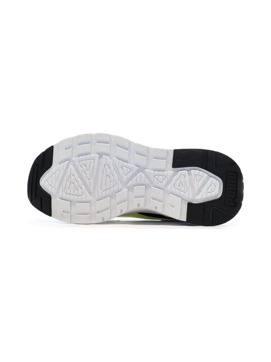 Baskets Noire/Jaune Garçon Puma Trinity 5