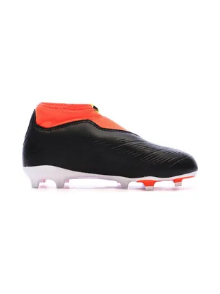 Chaussures de Foot Noires Junior Adidas Predator League Ll FG 2