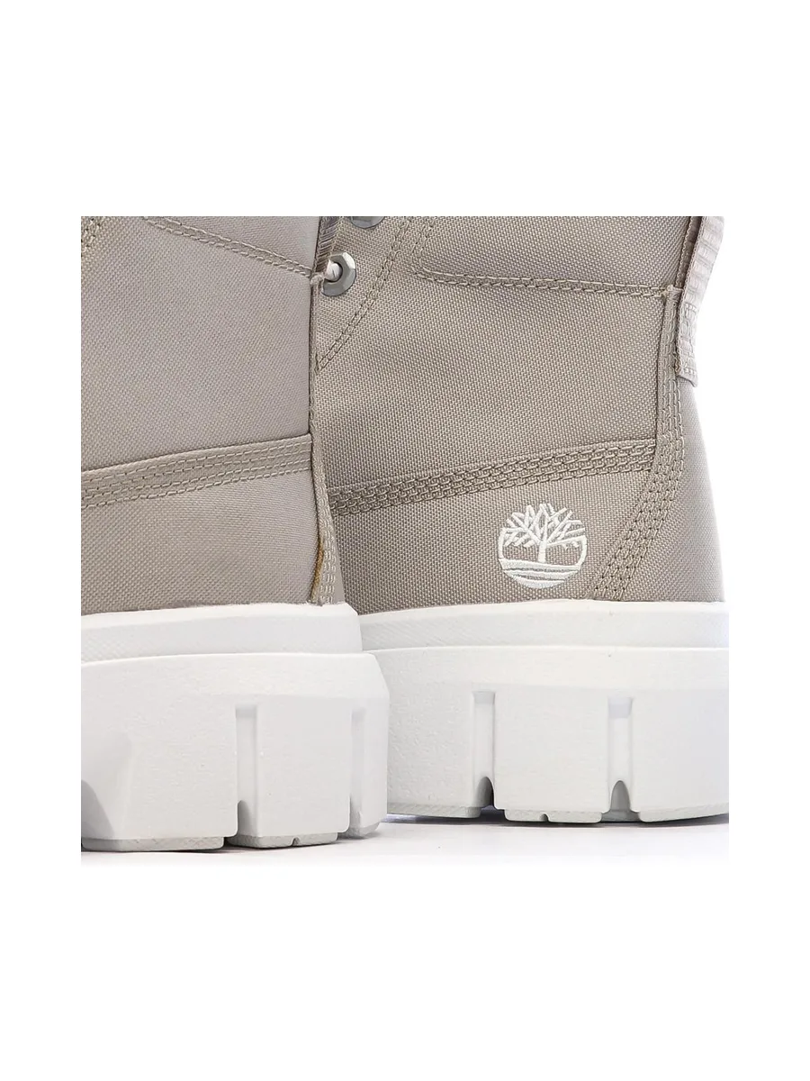 Bottines Beige Femme Timberland Greyfield Mid Lace Up 8