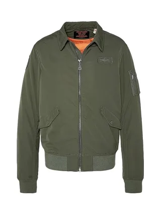 Veste Bombers Kaki Homme Schott Blouson Cwu 1