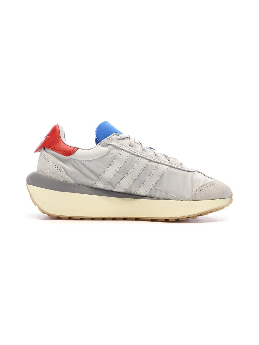 Baskets Gris/Bleu/Rouge Homme Adidas Country 3