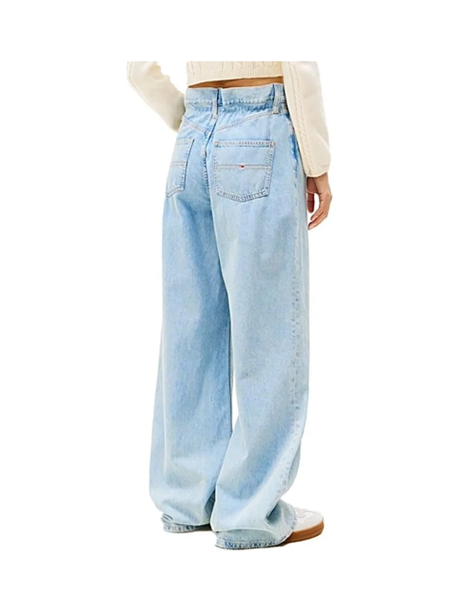 Jean Ample Bleu Femme Tommy Hilfiger Paperbag 2