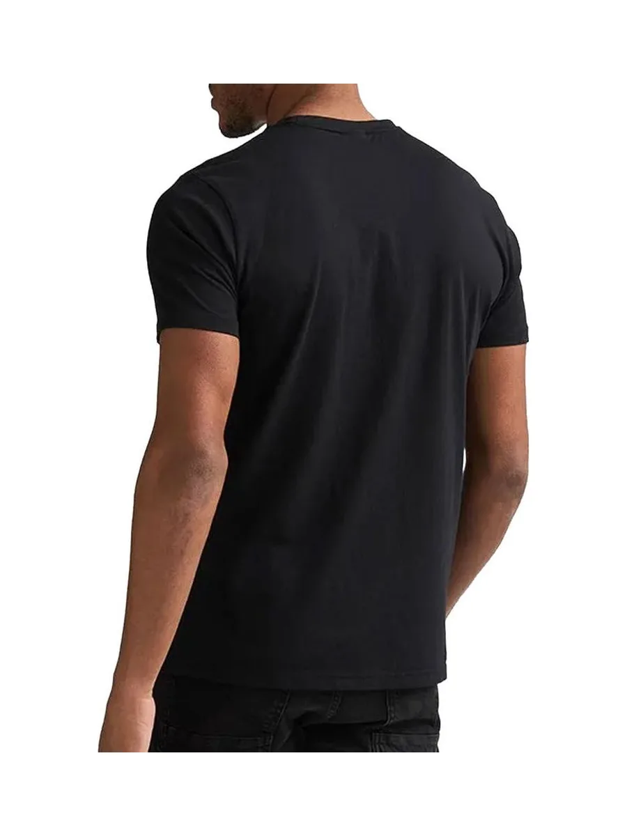 T-Shirt Noir Homme Petrol Industries Classic Print 1 3