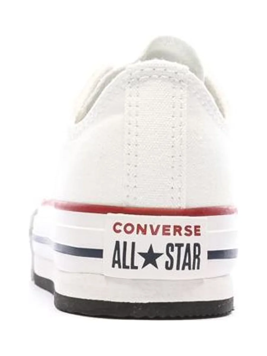 Baskets Blanches Fille Converse All Star Eva 4