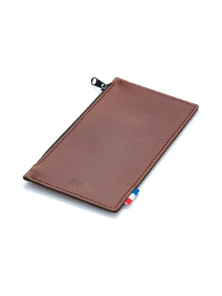 ANTHO - Porte-monnaie vertical zippé en liège - Naturel 9