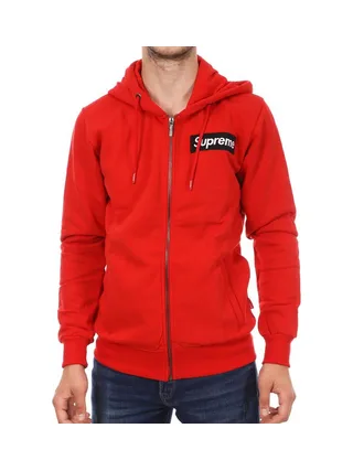 Sweat Rouge Homme Supreme Grip Duane 1