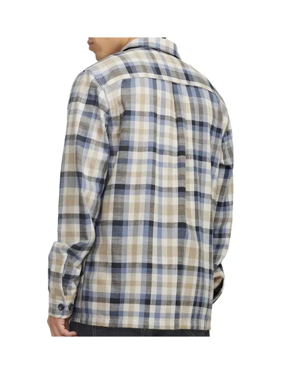 Chemise Beige/Marine Homme Jack & Jones Raymond 3