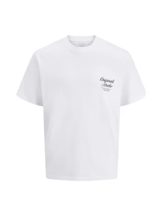T-Shirt Blanc Homme Jack & Jones Norrebro 1