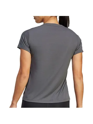 T-Shirt de Sport Gris Femme Adidas Crew 2
