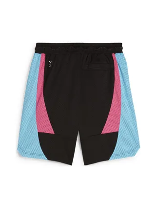 Short de basketball Noir/Bleu/Rose Homme Puma Scoot X Nl 2