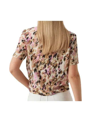 Top Imprimé Beige Femme Vero Moda Measy 2