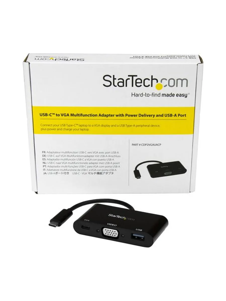 USB-C to VGA Multifunction Adapter - PD 6