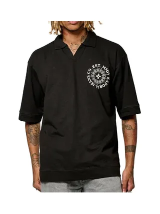Polo Noir Homme Kaporal JAMBA 1