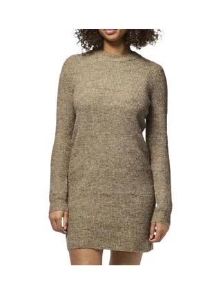 Robe Pull Marron Femme Pieces Ellen 1