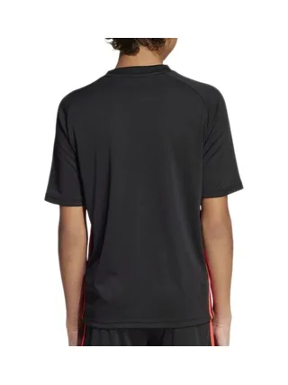 T-Shirt Noir/Rouge Homme Adidas Tiro 2