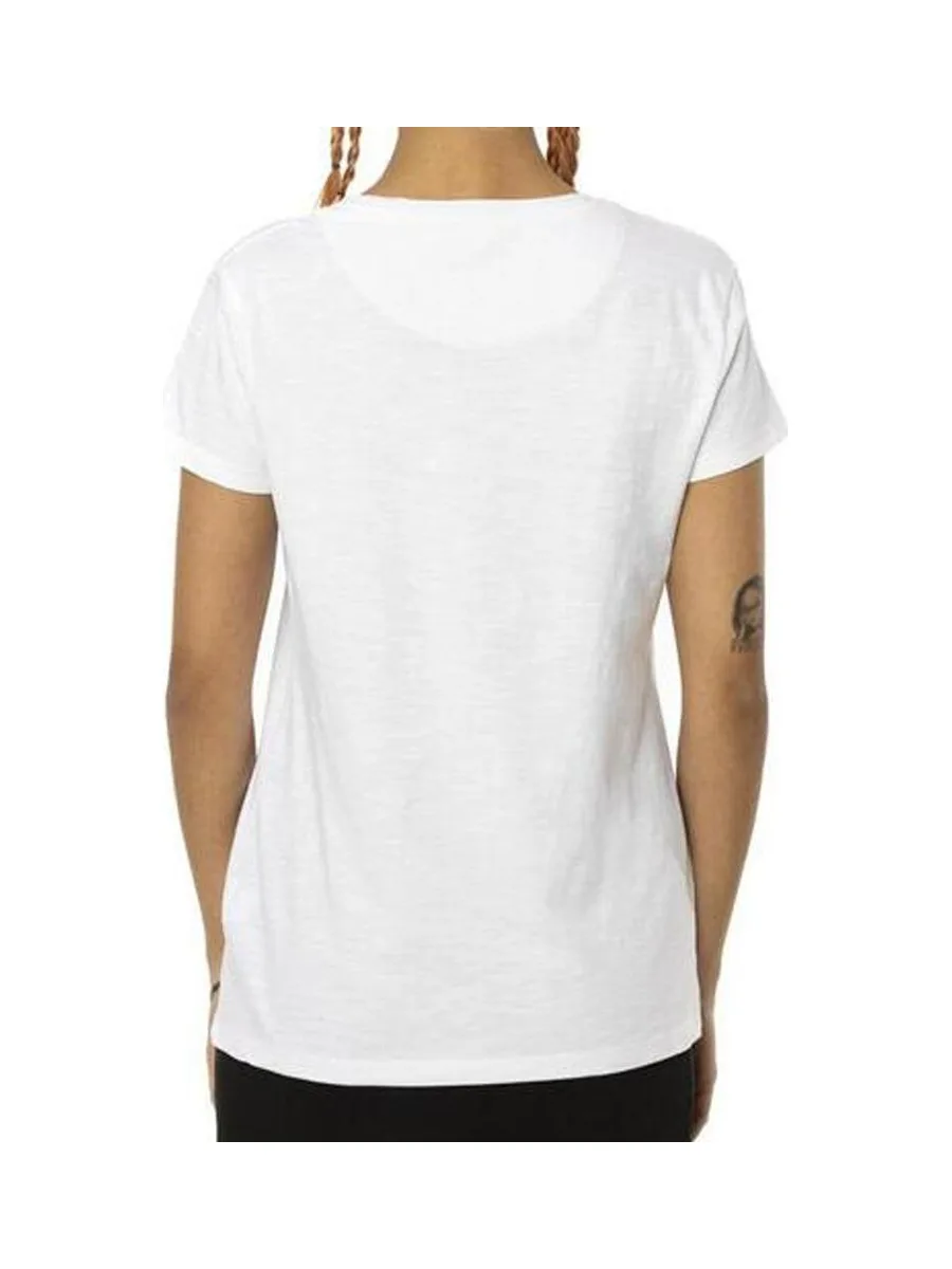 T-Shirt Blanc/Noir Femme Von Dutch LEC 3