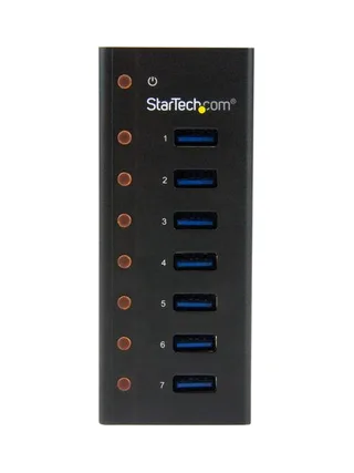 7 Port USB 3.0 Hub - Desktop/Wall-Mount 3