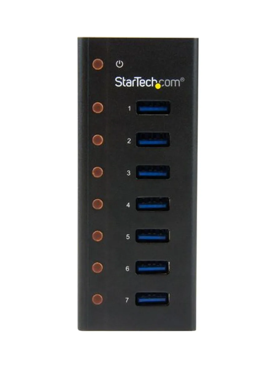 7 Port USB 3.0 Hub - Desktop/Wall-Mount 3