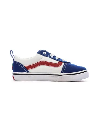 Baskets Bleu/Blanc/Rouge Garçon/Fille Vans Ward Slip 2