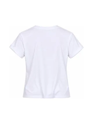 T-Shirt Blanche/Rose Fille Champion Graphic 2