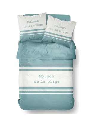 Parure de Lit Bleu/Blanc Today 240x220 2